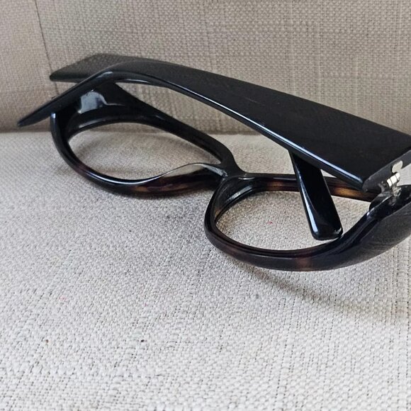 AK Anne Klein Women Eyeglasses/Sunglasses Frame Dark Tortoise Glasses - Picture 3 of 10